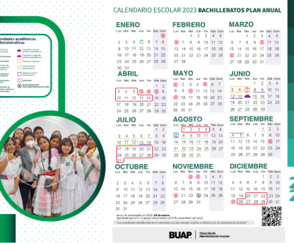 Calendario Escolar 2023 Bachilleratos Plan Anual
