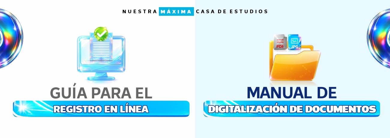 Manuales de registro Admisión 2026