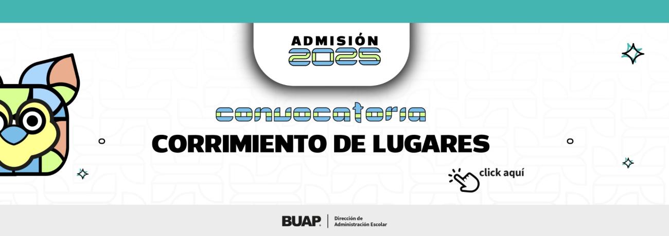 Convocatoria de Corrimiento 2025